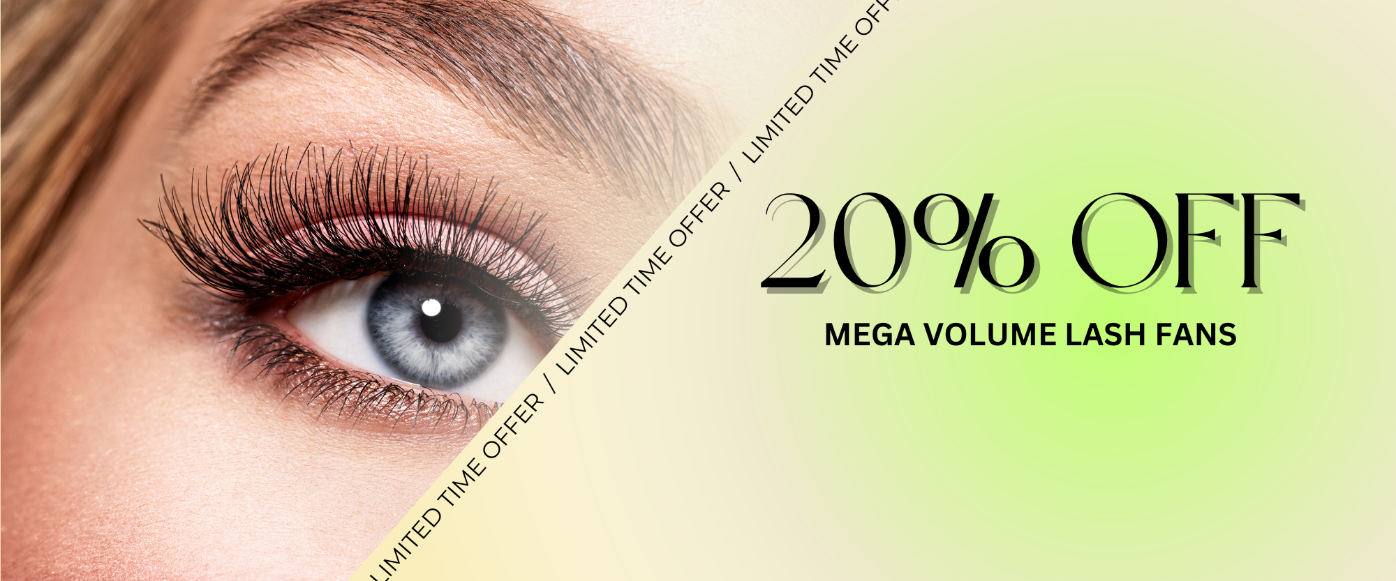 Lashes 20% off