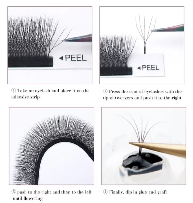 Premade Lash Fans
